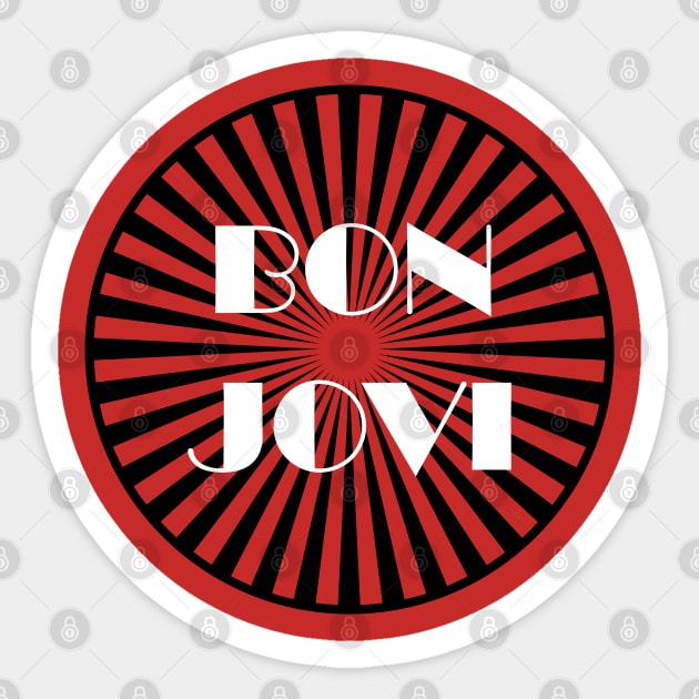 Bon Jovi Target Sticker by Maries Papier Bleu